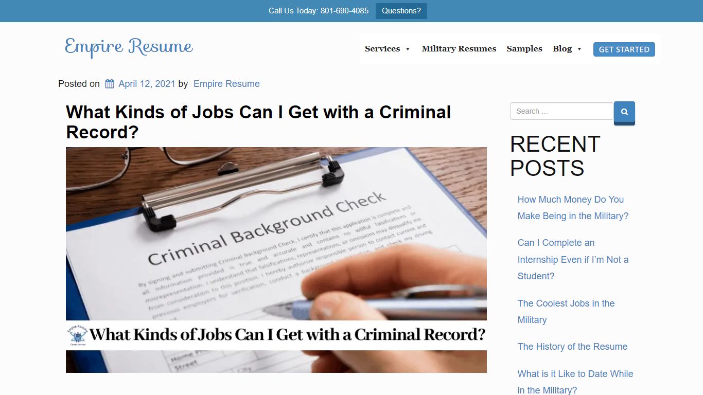 What Kinds of Jobs Can I Get with a Criminal Record?